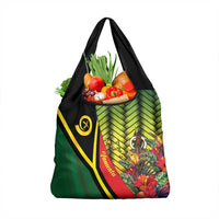 Vanuatu Constitution Day Grocery Bag Long Live Vanuatu - Polynesian Pride