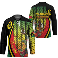 Vanuatu Constitution Day Hockey Jersey Long Live Vanuatu LT05 - Polynesian Pride