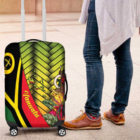 Vanuatu Constitution Day Luggage Cover Long Live Vanuatu LT05 Colorful - Polynesian Pride