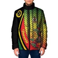 Vanuatu Constitution Day Padded Jacket Long Live Vanuatu LT05 Men Colorful - Polynesian Pride