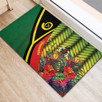 Vanuatu Constitution Day Rubber Doormat Long Live Vanuatu LT05 - Polynesian Pride