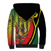 Vanuatu Constitution Day Sherpa Hoodie Long Live Vanuatu LT05 - Polynesian Pride
