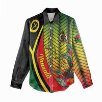 Vanuatu Constitution Day Women Casual Shirt Long Live Vanuatu - Polynesian Pride