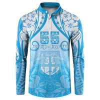 Fiji Day Button Sweatshirt 55th Anniversary Forever Fiji - Polynesian Pride