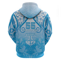 Fiji Day Zip Hoodie 55th Anniversary Forever Fiji - Polynesian Pride
