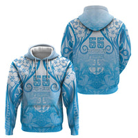 Fiji Day Zip Hoodie 55th Anniversary Forever Fiji - Polynesian Pride
