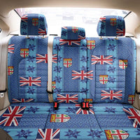 Fiji Masi Tapa Back Car Seat Cover Coat Of Arms - Polynesian Pride