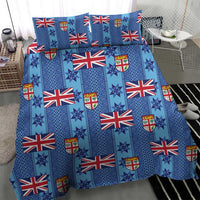 Fiji Masi Tapa Bedding Set Coat Of Arms - Polynesian Pride