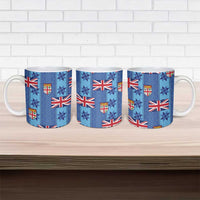 Fiji Masi Tapa Ceramic Mug Coat Of Arms LT05 - Polynesian Pride