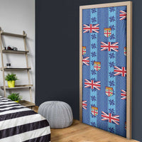 Fiji Masi Tapa Door Cover Coat Of Arms LT05 - Polynesian Pride