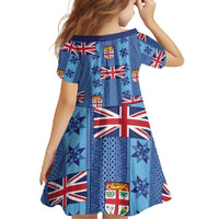 Fiji Masi Tapa Family Matching Long Sleeve Bodycon Dress and Hawaiian Shirt Coat Of Arms - Polynesian Pride