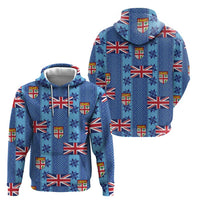Fiji Masi Tapa Hoodie Coat Of Arms - Polynesian Pride