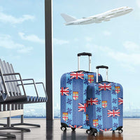 Fiji Masi Tapa Luggage Cover Coat Of Arms - Polynesian Pride