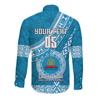 custom-lavengamalie-college-long-sleeve-button-shirt-tongan-kupesi-pattern