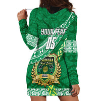 Custom Saineha High School Hoodie Dress Tongan Kupesi Pattern LT05 - Polynesian Pride