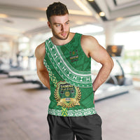 Custom Saineha High School Men Tank Top Tongan Kupesi Pattern LT05 - Polynesian Pride