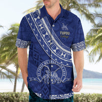 Custom Tupou College Hawaiian Shirt Tongan Kupesi Pattern LT05 - Polynesian Pride