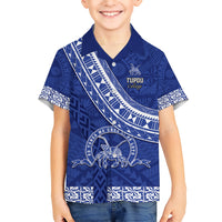 Custom Tupou College Hawaiian Shirt Tongan Kupesi Pattern LT05 - Polynesian Pride