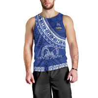 Custom Tupou College Men Tank Top Tongan Kupesi Pattern LT05 - Polynesian Pride
