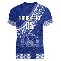 custom-tupou-college-women-v-neck-t-shirt-tongan-kupesi-pattern