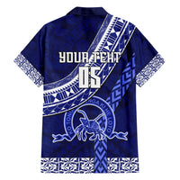 Custom Queen Salote College Hawaiian Shirt Tongan Kupesi Pattern LT05 - Polynesian Pride