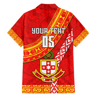 Custom Kolisi Tonga Hawaiian Shirt Tongan Kupesi Pattern LT05 - Polynesian Pride