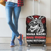 Aotearoa Mana Maori Luggage Cover Toitu Te Tiriti LT05 - Polynesian Pride