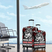 Aotearoa Mana Maori Luggage Cover Toitu Te Tiriti LT05 - Polynesian Pride
