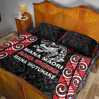Aotearoa Mana Maori Quilt Bed Set Toitu Te Tiriti LT05 - Polynesian Pride