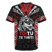 Aotearoa Mana Maori Rugby Jersey Toitu Te Tiriti LT05 - Polynesian Pride