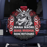 Aotearoa Mana Maori Spare Tire Cover Toitu Te Tiriti LT05 - Polynesian Pride