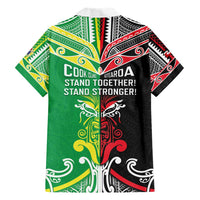 Cook Islands And Aotearoa Hawaiian Shirt Together For Te Tiriti O Waitangi LT05 - Polynesian Pride