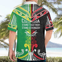 Cook Islands And Aotearoa Hawaiian Shirt Together For Te Tiriti O Waitangi LT05 - Polynesian Pride