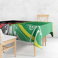 Cook Islands And Aotearoa Tablecloth Together For Te Tiriti O Waitangi LT05 - Polynesian Pride