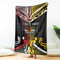 Niue And Aotearoa Blanket Together For Te Tiriti O Waitangi LT05 - Polynesian Pride
