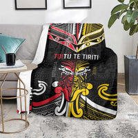 Niue And Aotearoa Blanket Together For Te Tiriti O Waitangi LT05 - Polynesian Pride