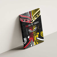 Niue And Aotearoa Canvas Wall Art Together For Te Tiriti O Waitangi LT05 - Polynesian Pride