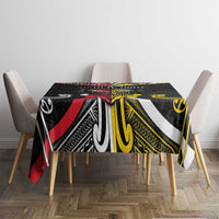 Niue And Aotearoa Tablecloth Together For Te Tiriti O Waitangi LT05 - Polynesian Pride
