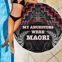 Aotearoa Beach Blanket Proud To Be Maori LT05 - Polynesian Pride