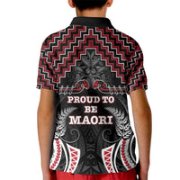 Aotearoa Kid Polo Shirt Proud To Be Maori