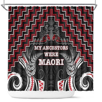 Aotearoa Shower Curtain Proud To Be Maori