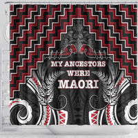 Aotearoa Shower Curtain Proud To Be Maori