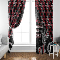 Aotearoa Window Curtain Proud To Be Maori LT05 - Polynesian Pride