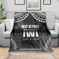 Aotearoa Toitu Te Tiriti Blanket No Kiwi Without Iwi LT05 - Polynesian Pride