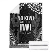 Aotearoa Toitu Te Tiriti Blanket No Kiwi Without Iwi LT05 - Polynesian Pride