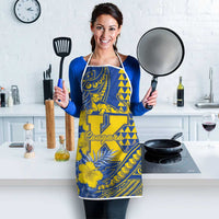 Hawaii Kaiser High School Apron Tribal Tattoo With Hibiscus Flowers LT05 - Polynesian Pride
