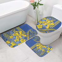 Hawaii Kaiser High School Bathroom Set Tribal Tattoo With Hibiscus Flowers LT05 - Polynesian Pride