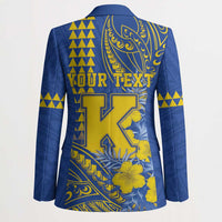 Personalised Hawaii Kaiser High School Blazer Tribal Tattoo With Hibiscus Flowers LT05 - Polynesian Pride