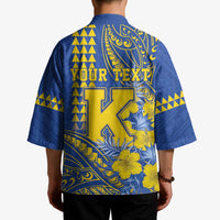 Personalised Hawaii Kaiser High School Kimono Tribal Tattoo With Hibiscus Flowers LT05 - Polynesian Pride