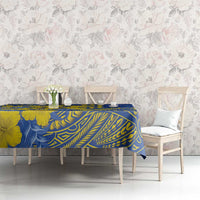 Hawaii Kaiser High School Tablecloth Tribal Tattoo With Hibiscus Flowers LT05 - Polynesian Pride